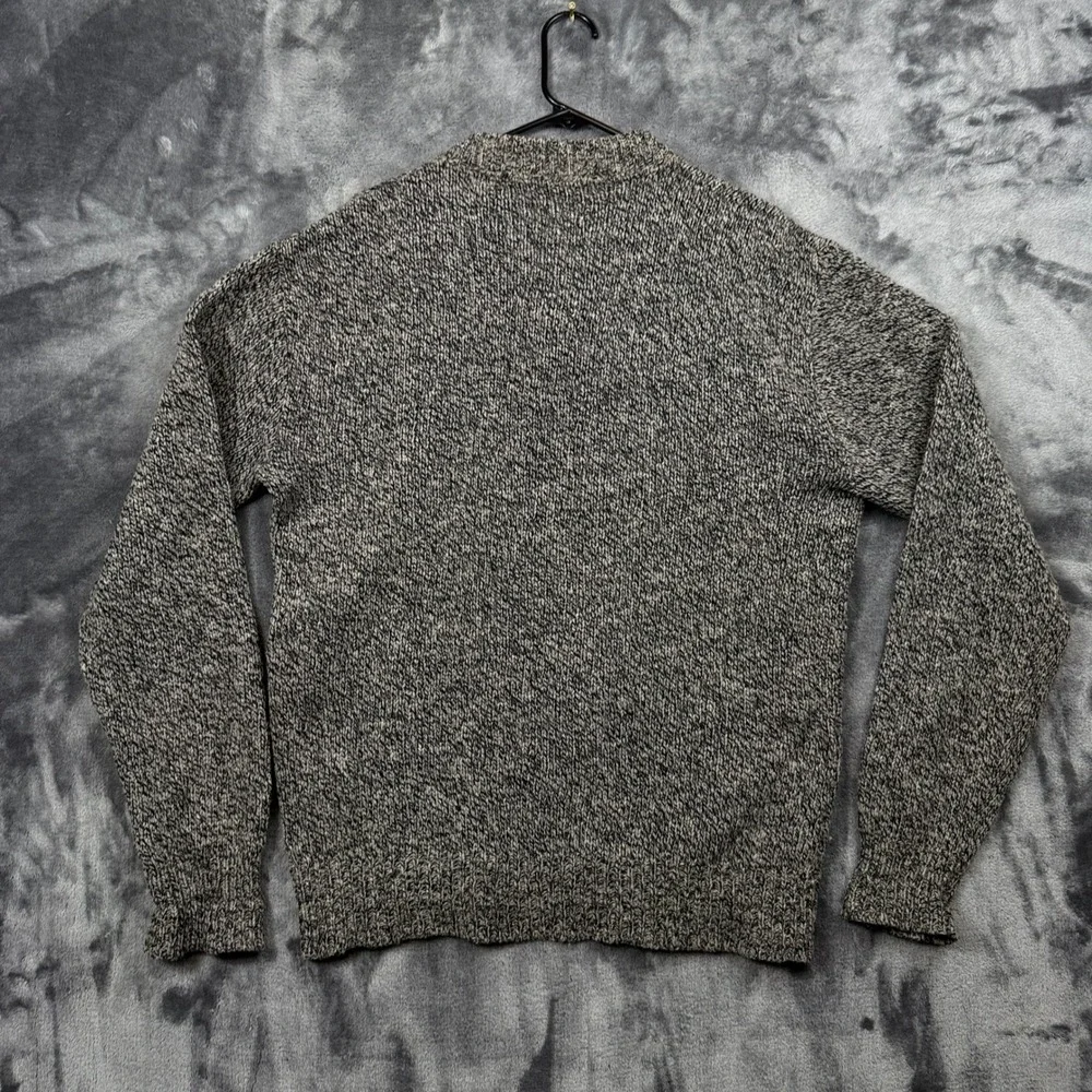 Royal North Mills Outfitters Sweater Mens XL Grey Wool Blend Henley USA Made